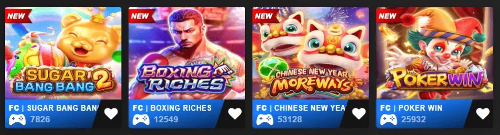 FC SLOT ဂိမ်းများ